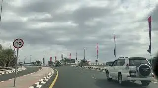 Dubai Airport Drive 4K | Al Khail Road to Terminal 2