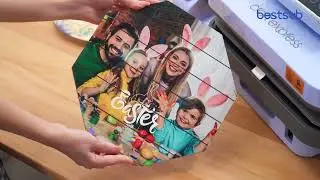Sublimation Plywood & MDF Photo Panel with Stripes! 15mm thick