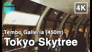 【4K】🇯🇵🗼Walking around Tokyo Skytree (東京スカイツリー), Tembo Galleria (450 m) at night🎧, Sumida City, Japan