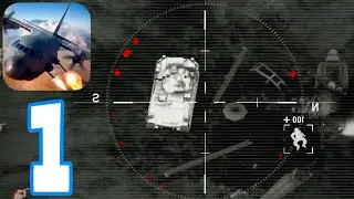 Modern Gunships: AC130 WarGame - Tutorial - Gameplay Walkthrough Part 1 ( ANDROID / iOS )