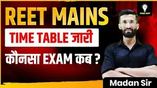 ##REET MAINS EXAM TIME TALBL..😱