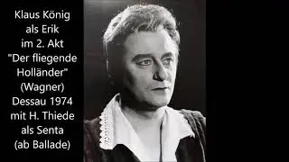 Klaus K&ouml;nig als Erik im 2. Akt 