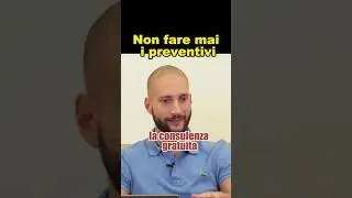 Non fare mai preventivi per i clienti, non lavorare a gratis