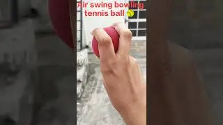 Air Swing bowling tips with tennis ball 🥎 | 100%Work