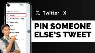 How To Pin Someone Else's Tweet On Twitter (Pin ANY Tweet To Your Profile) !