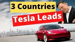 HOURS AGO! 3 Countries Where Tesla Leads In November 2021 Sales