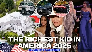 The Richest Kid in America 2025 And Her Net worth . #richestkids Blue Ivy Carter, #beyonce #jay z