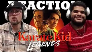 KARATE KID LEGENDS Official Trailer Reaction | Huge Karate Kid Fans | Cobra Kai | Jackie Chan