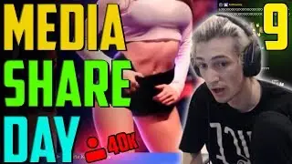 XQC MEDIA SHARE DAY #9 - Reacting to Viewer Suggested Videos | xQcOW