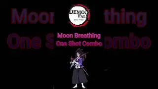 Moon Breathing Best 1-Shot combo #roblox #demonfall #kokushibo #moonbreathing