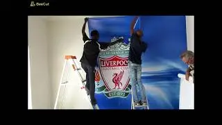 How to do wallpaper installation with The Media Mafia