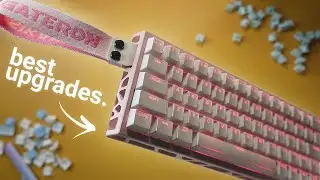 Best Magnetic Keyboard Upgrades?! (Sikakeyb FORT60, PRISM Keycaps & TTC Elf King Review)