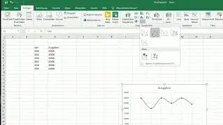 Excel: X- und Y-Achse richtig festlegen