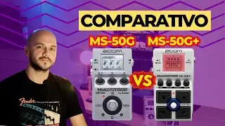 Comparação entre Zoom MS-50G e MS-50G+ | Duelo dos Multi Stomps MS50G e MS50G+