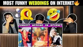 Reaction On Most Funny Weddings On Internet | Viral शादी Moments | Pakistani Reaction 🔥