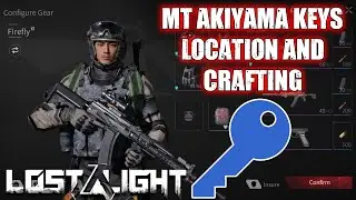 MT Akiyama's All Keys Location And Crafting  Lost Light Guide