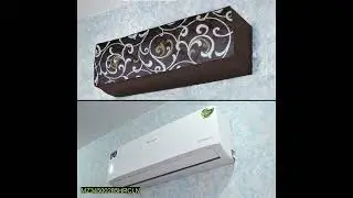 2 Pcs Parachute Indoor And Outdoor AC Covers