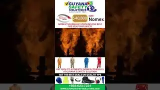 DuPont Nomex 4.5 Fire Retardant Coveralls #Guyana #oilandgaslife #Coveralls #PPE