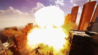 Realistic nuke strike experiment in Teardown🔥 - Teardown