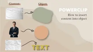 How to Insert Content into Object (Powerclip)