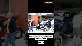 Classic Cars At The Byward Market 07 June 2009 #cars #carspotting #carshow #ferrari