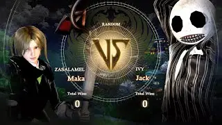 Soul Calibur 6 | Maka (Soul Eater) VS Jack Skellington (The Nightmare Before Christmas)