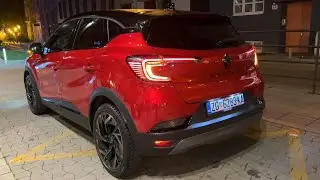 New RENAULT CAPTUR 2025 (FACELIFT) - REVIEW at night (ESPRIT ALPINE)