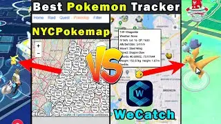 Best Pokemon Tracker for Pok&eacute;mon GO in Hindi | NYCPokemap Vs WeCatch Pokemon Tracker Which is safe ?