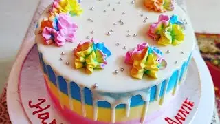 Rainbow Cake Design