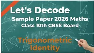 Trigonometric Identities @SKeV@0802