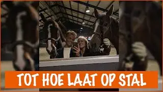 Tot half 12 's nachts op stal?! | PaardenpraatTV