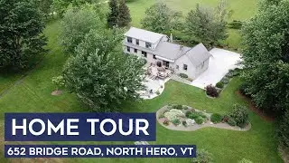 Vermont Home Tour | Beautiful Updated Champlain Island Cape | Vermont Homes for Sale
