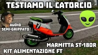 Primo test Zip Sp 172 MHR con marmitta Scootertube St-180r + kit alimentazione FT Farotube (30 VHSH)