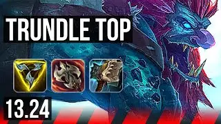 TRUNDLE vs GAREN (TOP) | Rank 2 Trundle, 7/1/3, Dominating | TR Grandmaster | 13.24