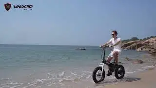 Explore the beauty of the coastline with Velopro Ebike F100E3