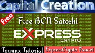 Termux Tutorial - Earn Free BCN With Termux || Auto Withdraw To ExpressCrypto !!