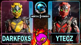 MK1 Darkfoxs (CYRAX) VS yTecZ (SEKTOR)🥊Mortal Kombat 1🥊4K 60ᶠᵖˢ