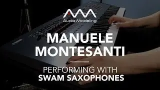 Manuele Montesanti performing with SWAM Soprano Sax