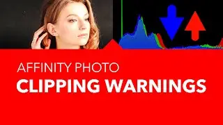 Clipping Warnings in Affinity Photo Persona (avoid clipping while correcting color and tone)