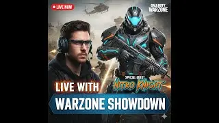 warzone stream with nitro knight