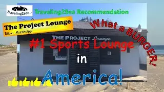 BEST BURGER? #1 Sports Lounge in AMERICA - Project  Lounge Biloxi MS 2025  #fun #food #sports