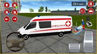 Ambulans Oyunu İzle 3D - American Ambulance Simulator #378 || Ambulans oyunları 4K Android Gameplay
