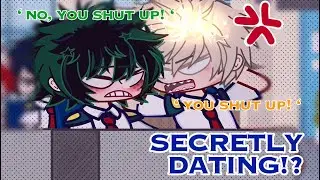 || SECRETLY DATING || QUIRKLESS AU || BKDK🧡💚 || MHA ||