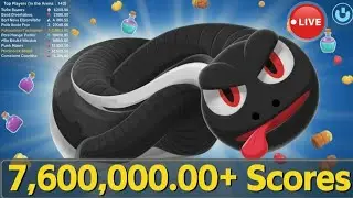 Worms Zone LIVE: World Record High Score Attempt! 🐍#livestreams #snakegame #gaming #live