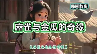 【民间故事】麻雀与金瓜的奇缘#民间故事 #民间传说