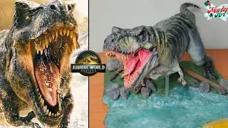 Como Hacer al Tiranosaurio Rex Ember en Plastilina [Jurassic World Rebirth] T-rex Clay MartinArt