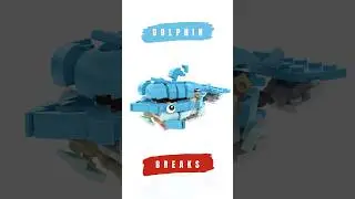 LEGO Dolphin breaks into pieces!