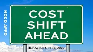 HOCO APFO - SHIFTING DEVELOPER COSTS TO YOU 2025