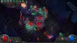 [ Path of Exile 2 ] 0.2.1 Spectre The Melee Combo : Vile Vulture and Death Knight VS T4  Xesht (2)