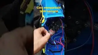 cara memperbaiki tanki semprot #shorts